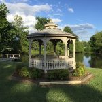 Our gazebo and pier were in a beautiful setting, but their appearance fell short of that beauty. With lot of work and Cedartone 101, both fit well in this lovely setting.